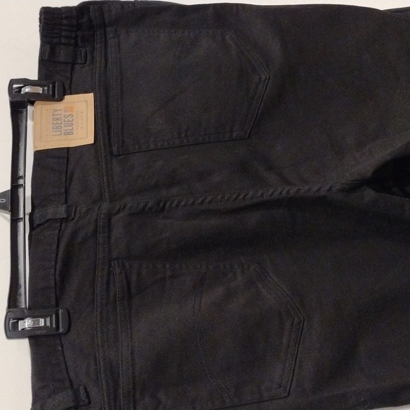 Liberty Blues Men's Black Denim Pants Sz 40/40 Tall-Work Wear Casual Normalcore - Picture 7 of 8